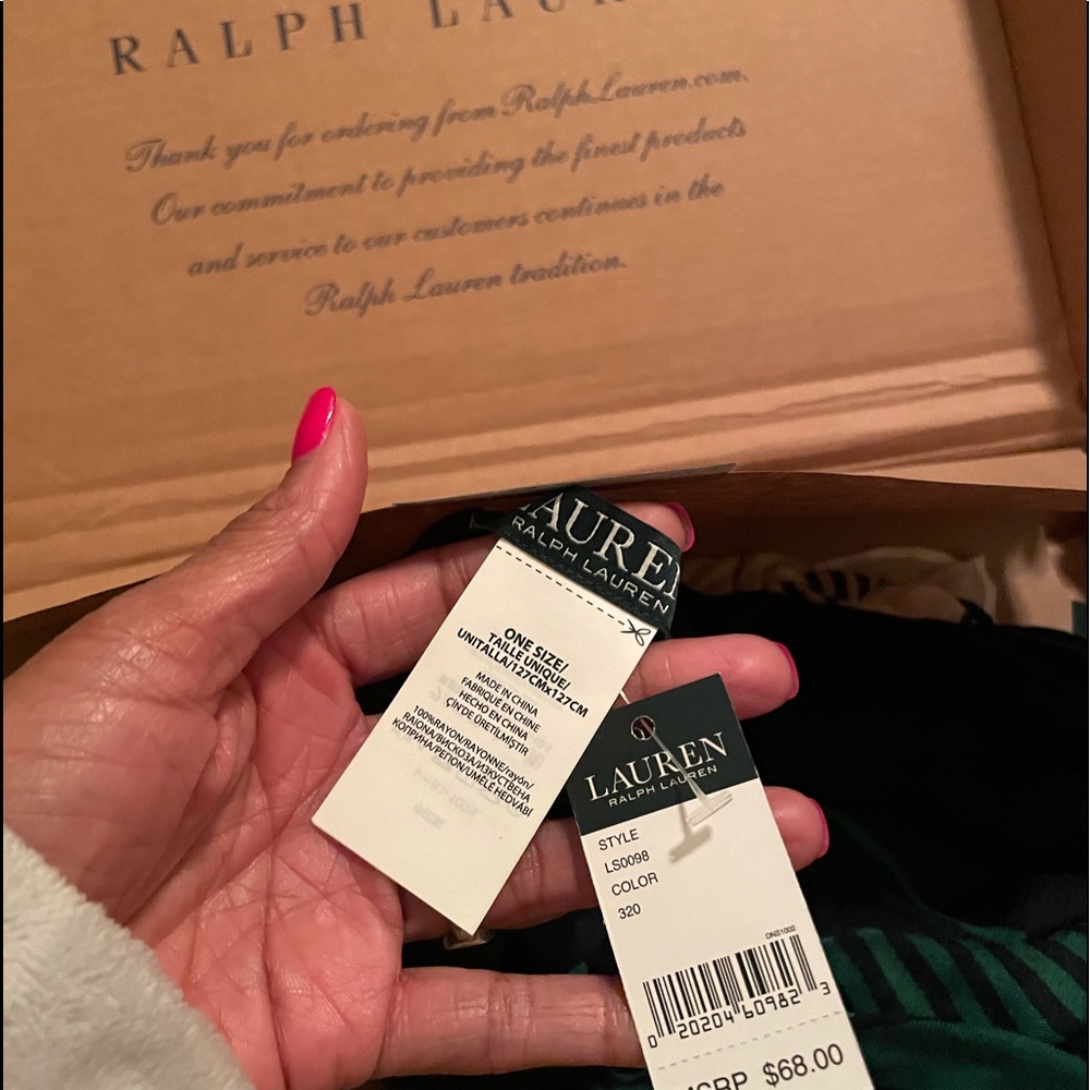 NIB Ralph Lauren scarf